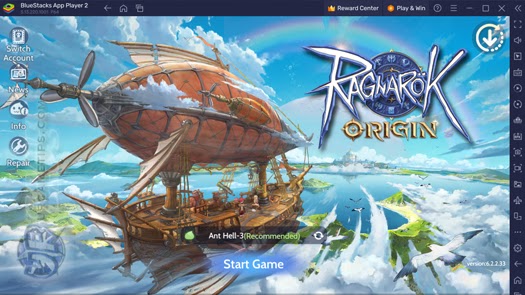Ragnarok Origin Global Gameplay on Android Emulator