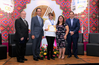 Galardón Tenedor de Oro 2018 Chef Instructora