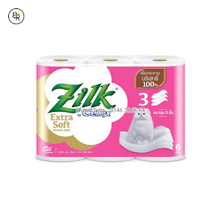 Giấy vệ sinh Zilk Extra Soft 6 cuộn