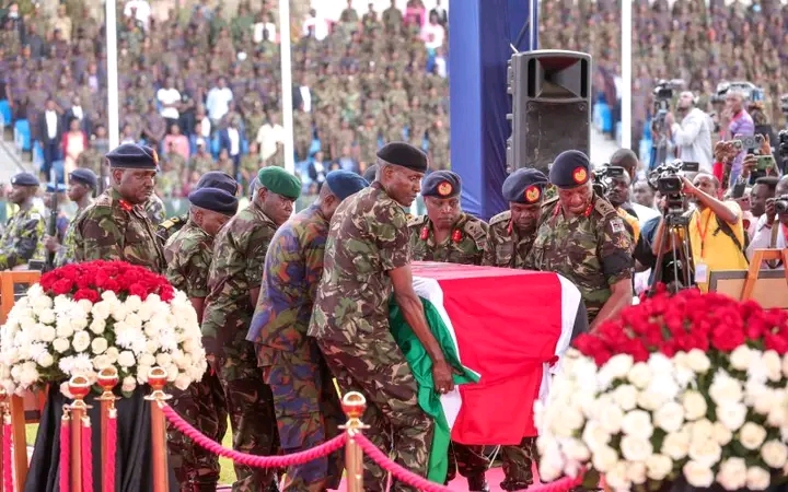 The Mourning of the Departed Kenyan Chief of Defence 