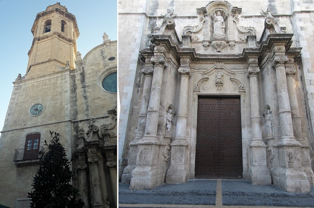 Ruta Castellera, El Vendrell a La Bisbal, plaça Vella de El Vendrell i església de Sant Salvador Transfigurat