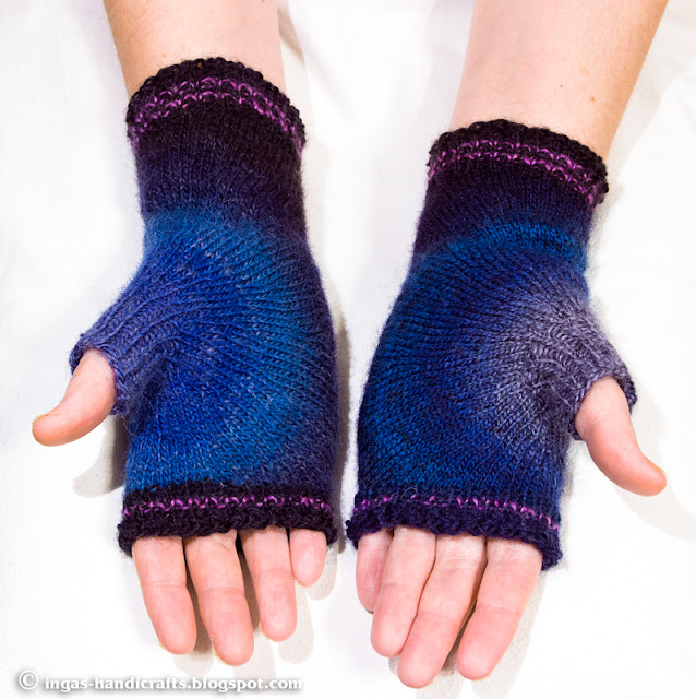 Pöidlast alustatud randmesoojendajad / Wrist Warmers