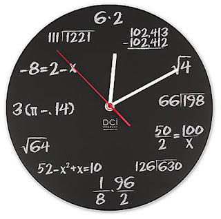 Math Clock for Math Geeks