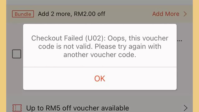 Kenapa Voucher Shopee Tidak Bisa Digunakan U02?