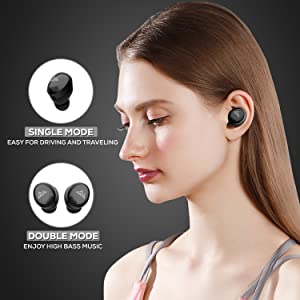 Wecool Moonwalk M3 Bluetooth in Ear True Wireless Earbuds with High Bass