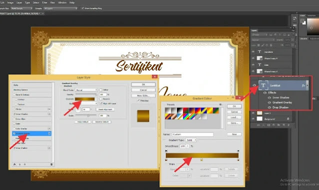 Download Sertifikat PSD Adobe Photoshop