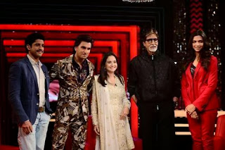Amitabh,Amir, Deepika, Ranveer & Farhan on 'The Front Row'