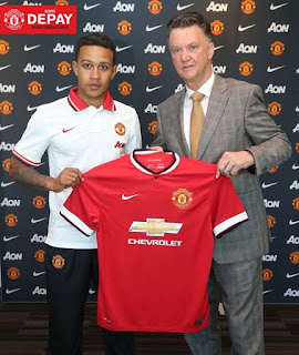 Apresentação Depay Manchester United