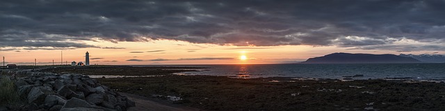 icelandic sunset