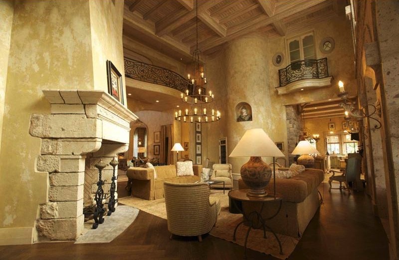 Old World Tuscan Interior Design