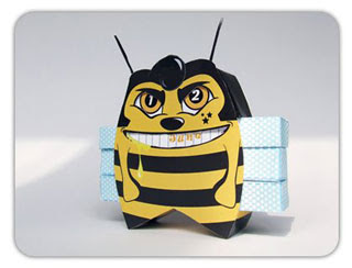 Bee Elvis Calendar Papercraft