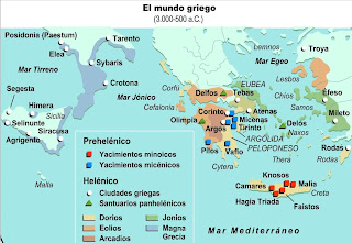 Origenes de Grecia La Civilizacion Egeo o Cretense. Isla de Creta