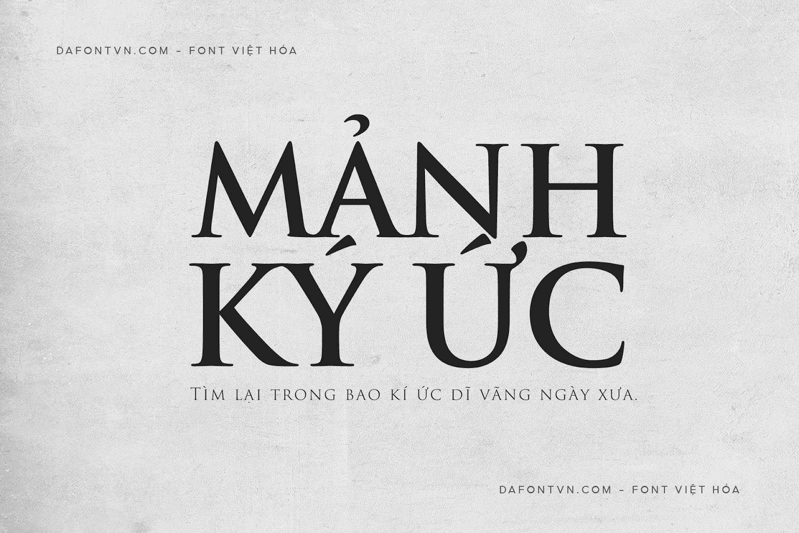 Trajan Pro 3 Font Family Việt hóa 3