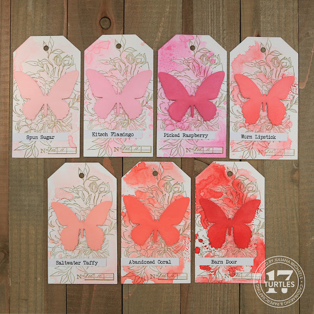 Tim Holtz Distress Ink Swatches by Juliana Michaels