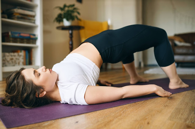Bridge pose