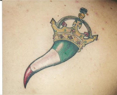 italian crown tattoos