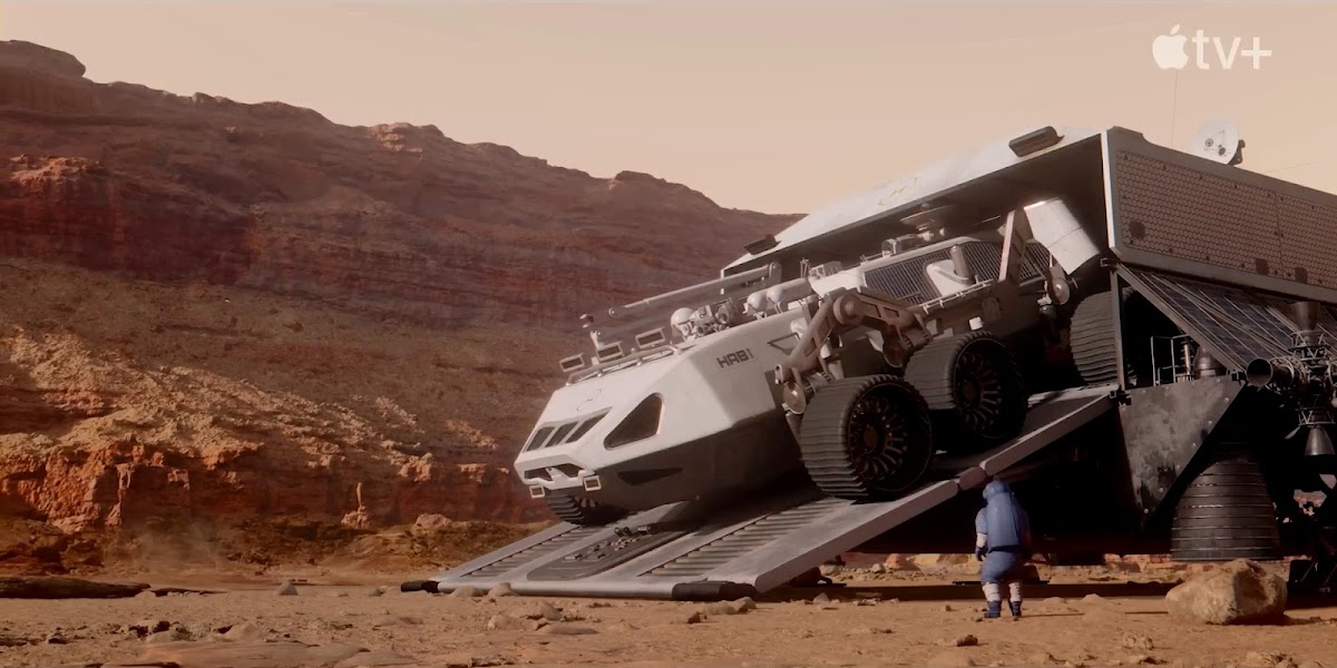 NASA's Mars mobile habitat in season 3 of 'For All Mankind' TV series