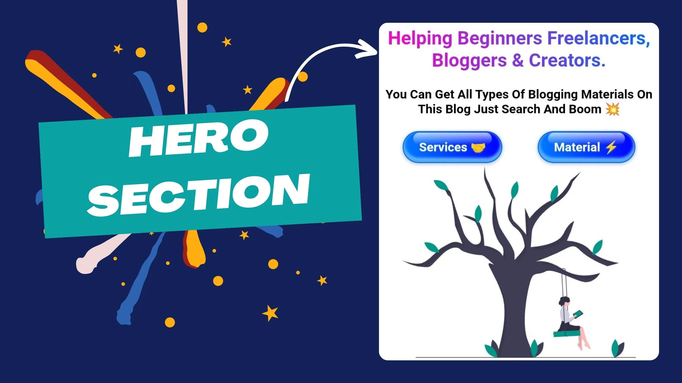 How to Add Hero Section on Website