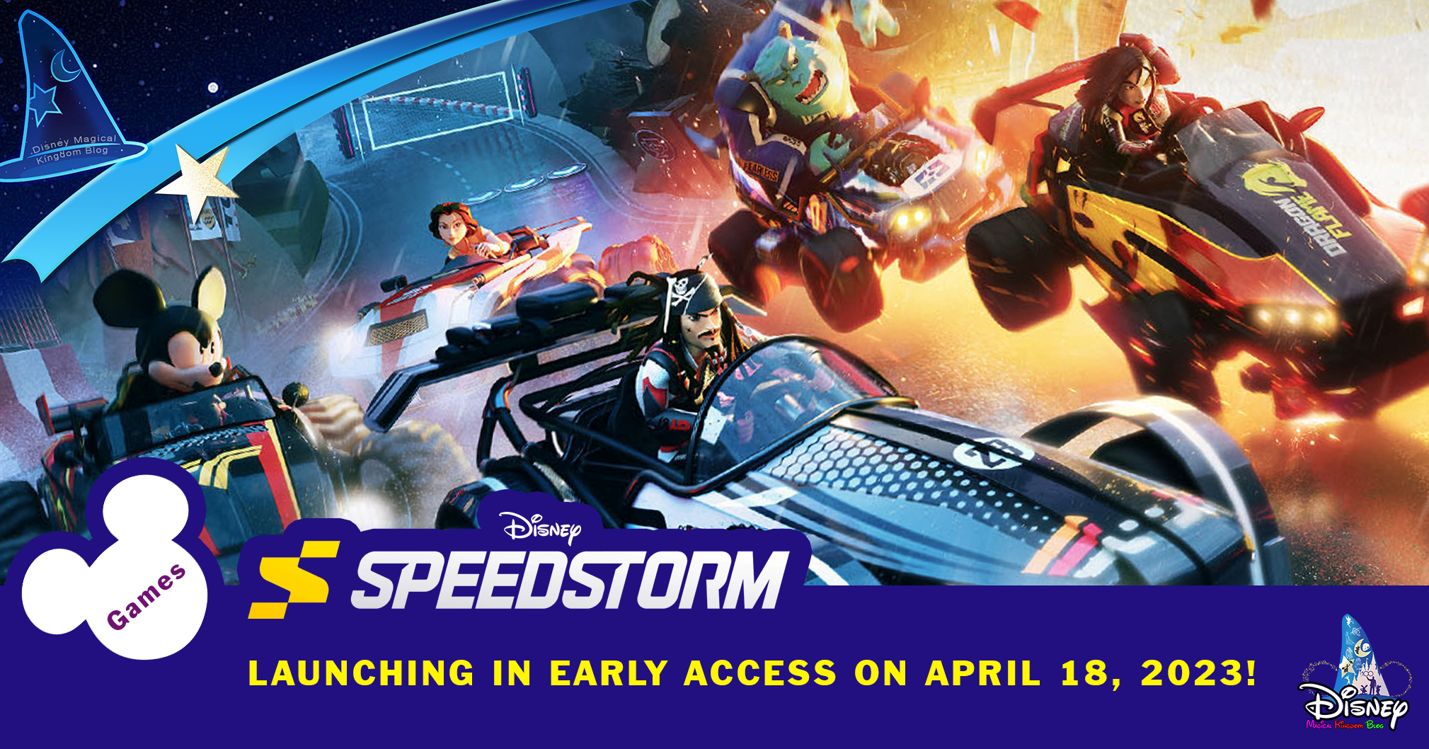 Disney Speedstorm (Multi) será lançado em acesso antecipado em 18