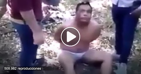 El vídeo mas aterrador donde desmiembran a un ex miembro de los Zetas “Por traicionero”