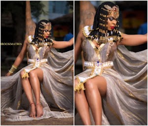 TBoss Rocks Egyptian attire, as she stuns in new photoshoot