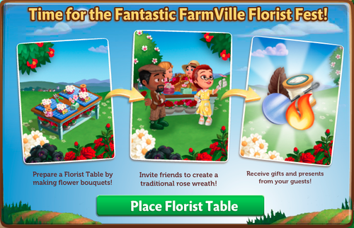 Florist Festival - FarmVille 2