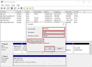 Create and Format Hard Disk Partitions