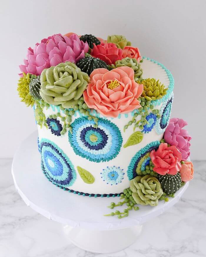 Delicious Cakes Look Like They’re Made Of Needle And Thread