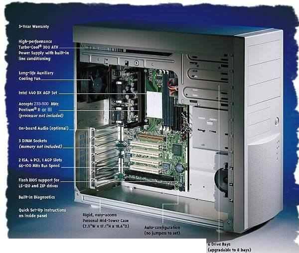 PC Computer Case PCB Front Panel USB 2.0 Audio Port Mic