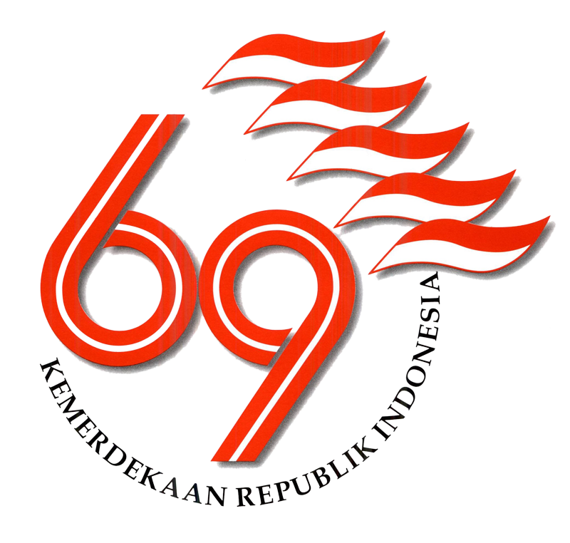 Desain Logo HUT RI ke 69 Tahun 2014  PUTIKU.COM - Cari 