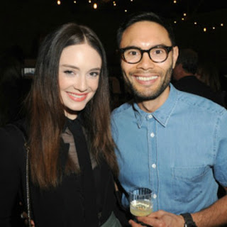 Simon Phan with his celebrity wife Mallory Jansen