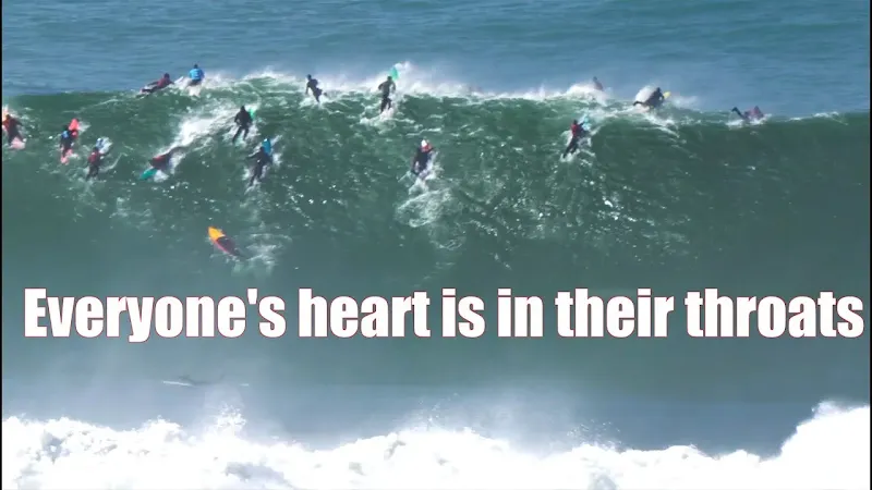 Near-Death experiences paddling out in HUGE waves