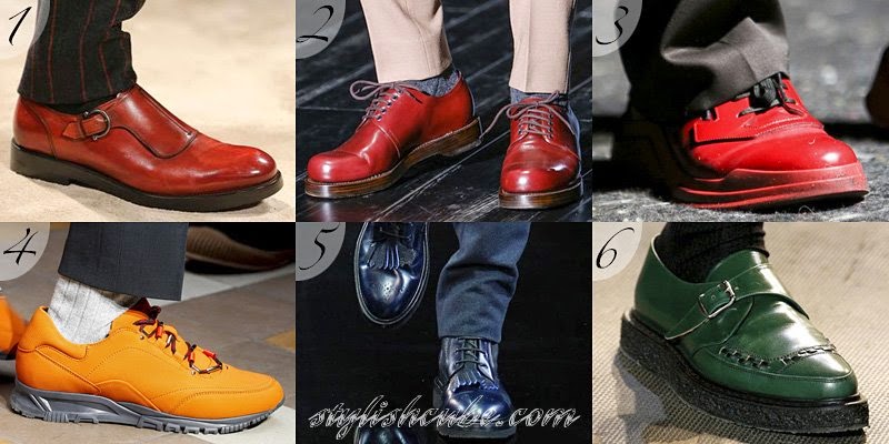 Fall 2014 Men's Footwear Fashion Trends