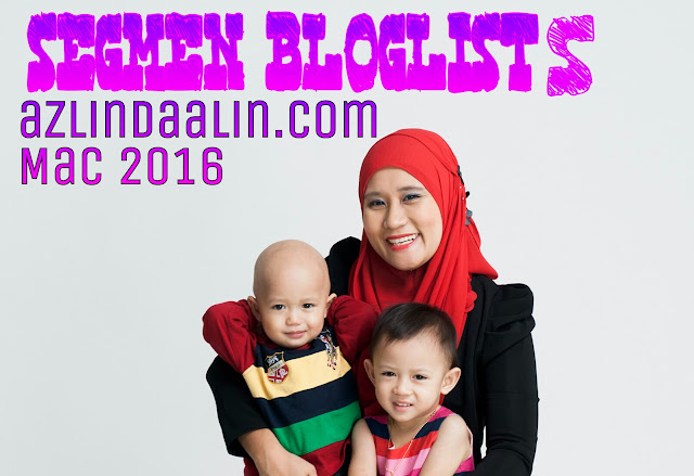Segmen Bloglists azlindaalin.com Mac 2016