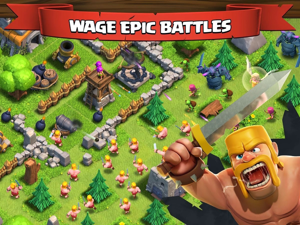 Clash of Clans 6.56.1 Mod Apk (Unlimited Everything)