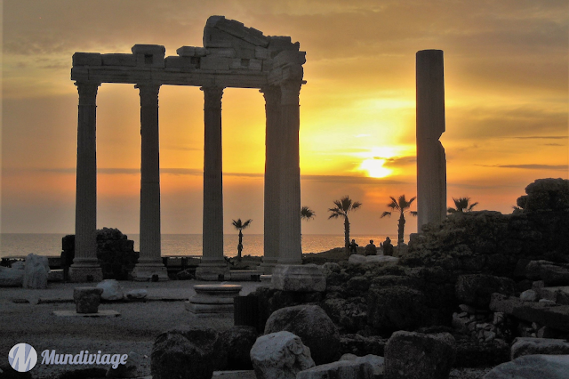 Temples d'Apollon et d'Athéna - Sidé, Manavgat, Turquie