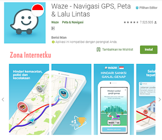 Waze - Navigasi GPS, Peta & Lalu Lintas