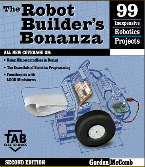 كتاب للروبوت THE ROBOT BUILDER’S BONANZA