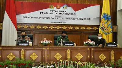 Kapolri Minta Strategi Pengendalian Covid-19 di Bali Diperkuat Agar Ekonomi Terus Tumbuh