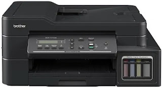 How to reset printer Brother DPC-T710W