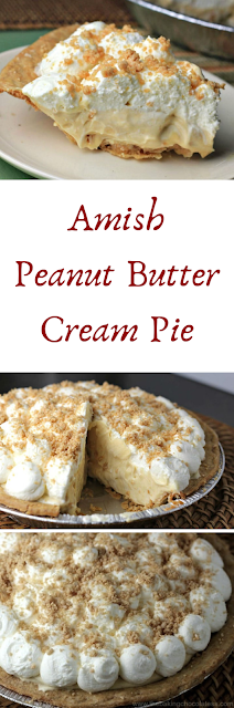 Amish Peanut Butter Cream Pie