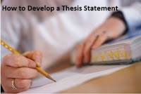 How to Develop a Thesis Statement