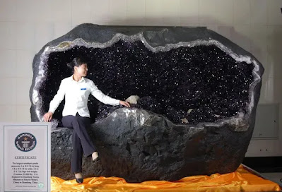 The Giant Amethyst Geodes in Uruguay