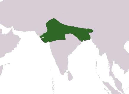 Harsha kingdom map