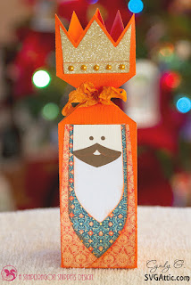 Wise man cracker box - orange