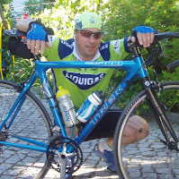 Foto após testes realizados para integrar equipa Liquigas 2008 eheh