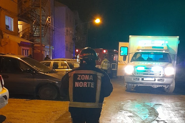 Cuatro personas trasladadas al Hospital por intoxicación con monoxido en Ushuaia