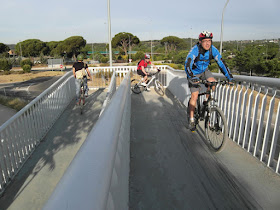 Ruta en bici de Madrid a Manzanares el Real por el GR-124, junio 2012