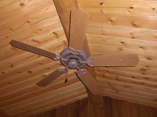 Screened porch fan