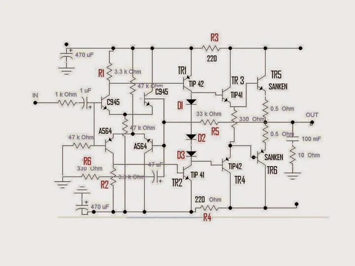 skema power simetris